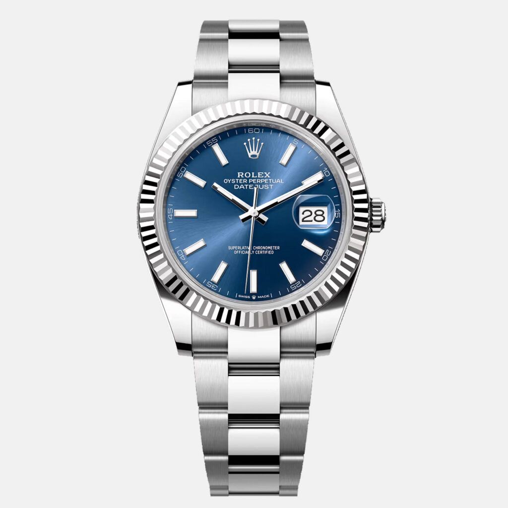 Rolex Datejust 126334-0001 Automatic Blue 18k White Gold Stainless Steel Men's Wristwatch 41 mm Rolex Datejust 126334-0001 Automatic Blue 18k White Gold Stainless Steel Men's Wristwatch 41 mm