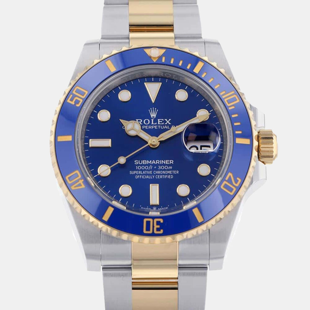 Rolex Blue Yellow Gold Stainless Steel Submariner 126613LB Automatic Men's Wristwatch 41mm Rolex Blue Yellow Gold Stainless Steel Submariner 126613LB Automatic Men's Wristwatch 41mm