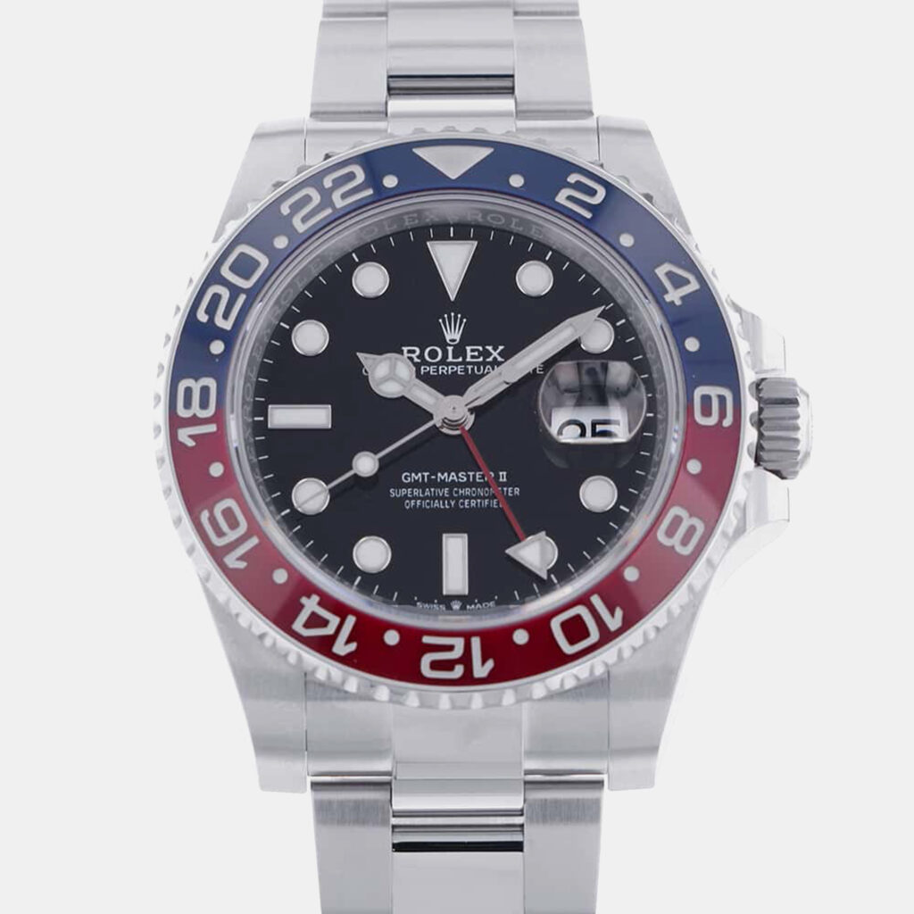 Rolex Black Stainless Steel GMT-Master II 126710BLRO Automatic Men's Wristwatch 40 mm Rolex Black Stainless Steel GMT-Master II 126710BLRO Automatic Men's Wristwatch 40 mm
