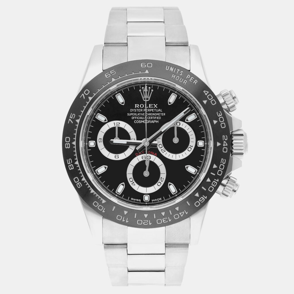 Rolex Cosmograph Daytona 116500LN-0002 Automatic Black Stainless Steel Men's Wristwatch 40 mm Rolex Cosmograph Daytona 116500LN-0002 Automatic Black Stainless Steel Men's Wristwatch 40 mm