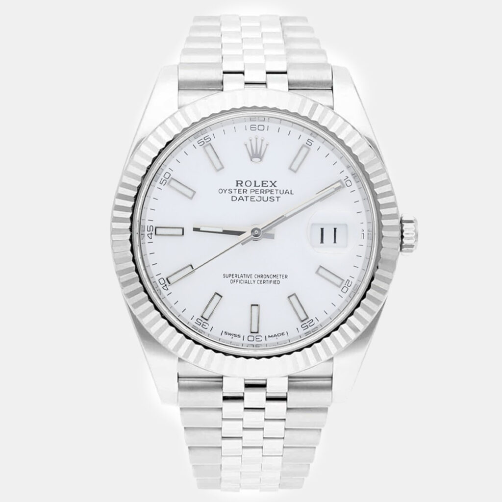 Rolex Datejust 126334 Automatic White 18k White Gold Stainless Steel Men's Wristwatch 41 mm Rolex Datejust 126334 Automatic White 18k White Gold Stainless Steel Men's Wristwatch 41 mm