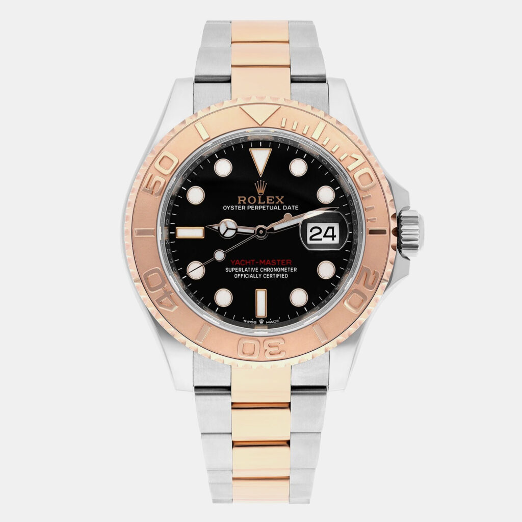 Rolex Yacht-Master 126621 Automatic Black 18k Rose Gold Stainless Steel Men's Wristwatch 40 mm Rolex Yacht-Master 126621 Automatic Black 18k Rose Gold Stainless Steel Men's Wristwatch 40 mm