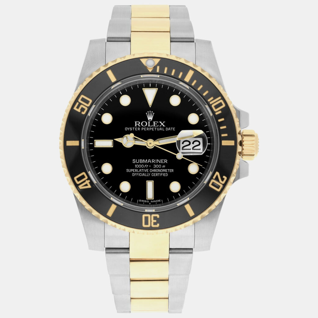 Rolex Submariner 116613LN Automatic Black 18k Yellow Gold Stainless Steel Men's Wristwatch 40 mm Rolex Submariner 116613LN Automatic Black 18k Yellow Gold Stainless Steel Men's Wristwatch 40 mm