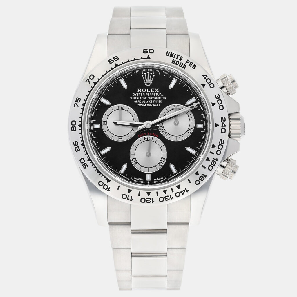 Rolex Cosmograph Daytona 126509 Automatic Black 18k White Gold Men's Wristwatch 40 mm Rolex Cosmograph Daytona 126509 Automatic Black 18k White Gold Men's Wristwatch 40 mm