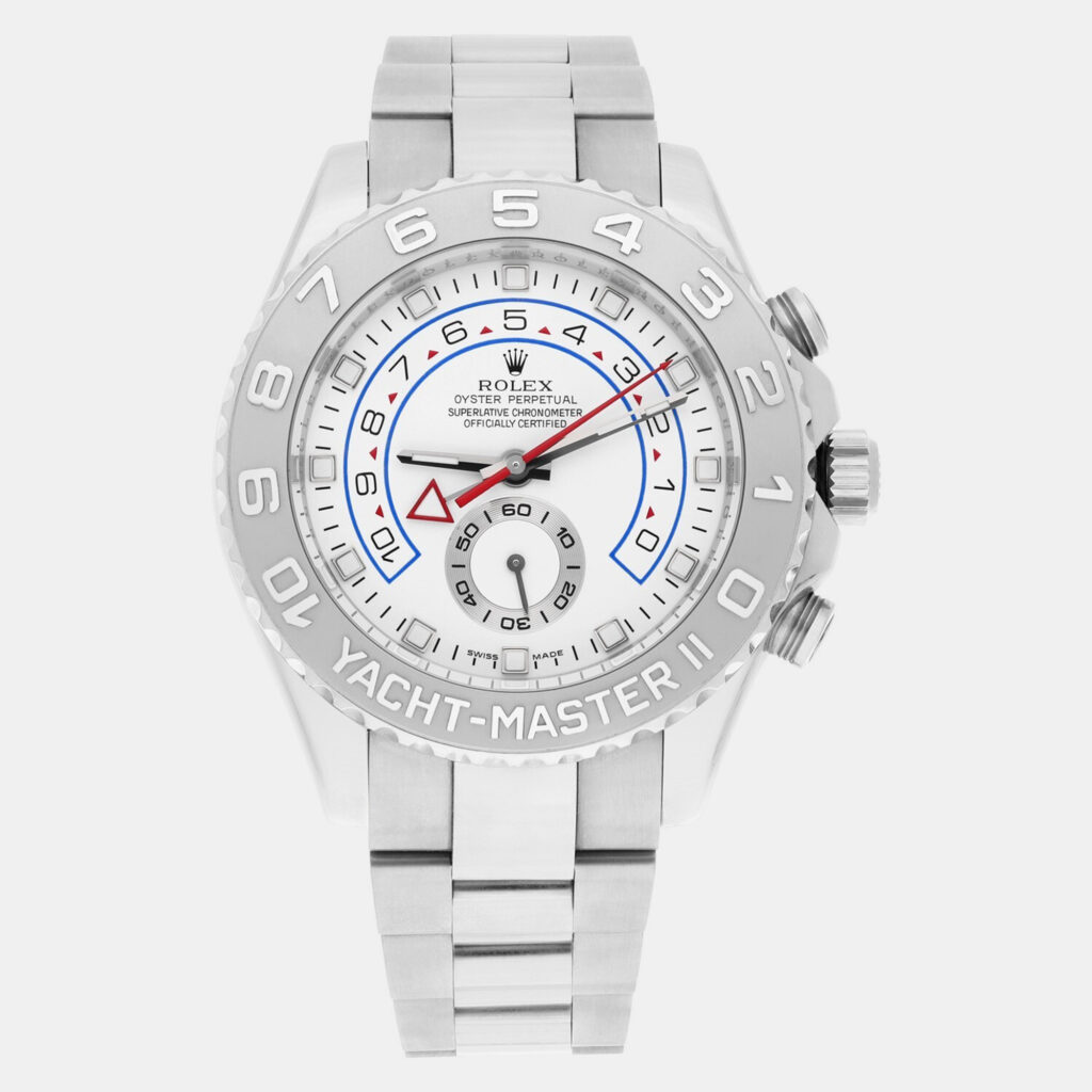 Rolex Yacht-Master II 116689 Automatic White 18k White Gold Men's Wristwatch 44 mm Rolex Yacht-Master II 116689 Automatic White 18k White Gold Men's Wristwatch 44 mm