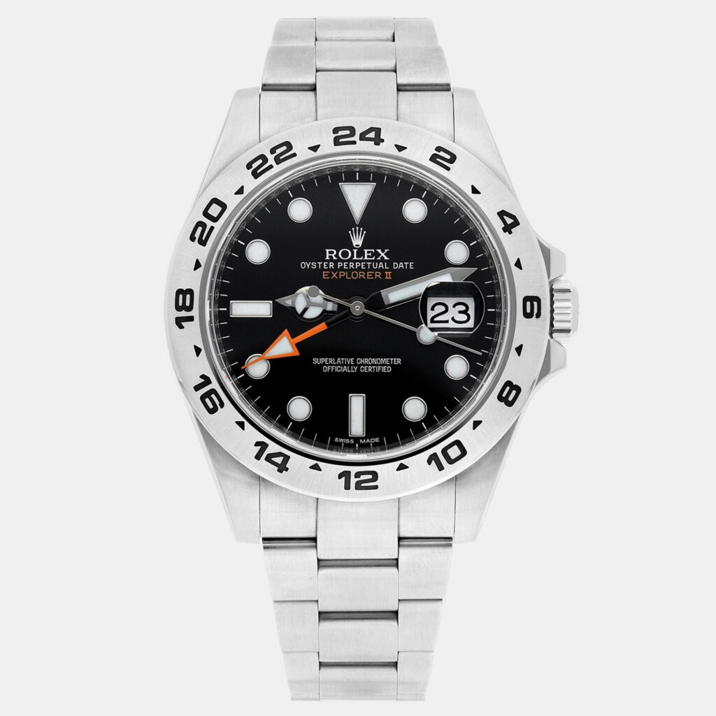 Rolex Explorer II 216570 Automatic Black Stainless Steel Men's Wristwatch 42 mm Rolex Explorer II 216570 Automatic Black Stainless Steel Men's Wristwatch 42 mm