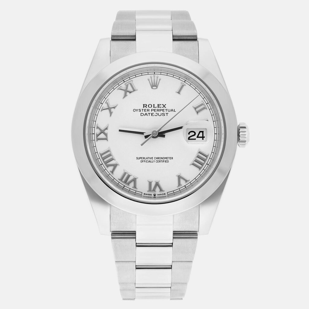Rolex Datejust 126300 Automatic White Stainless Steel Men's Wristwatch 41 mm Rolex Datejust 126300 Automatic White Stainless Steel Men's Wristwatch 41 mm