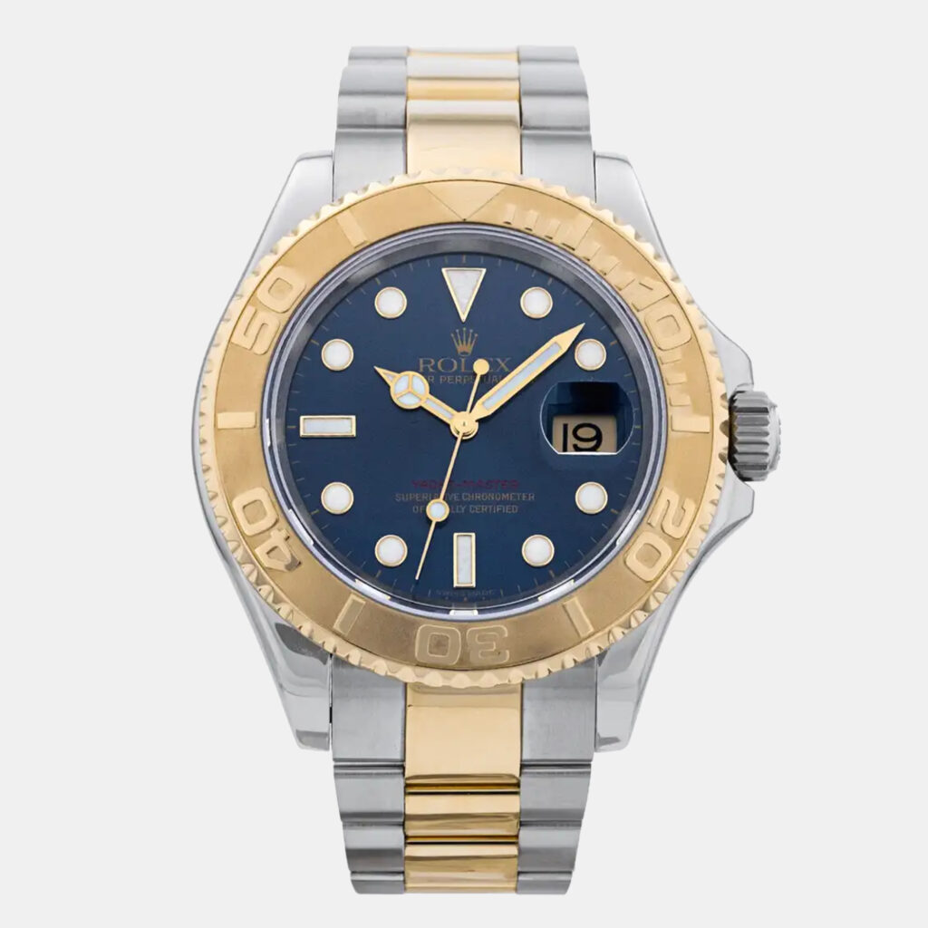 Rolex Yacht-Master 16623 Blue 18K Yellow gold and Stainless Steel Automatic Men's Wristwatch 40mm Rolex Yacht-Master 16623 Blue 18K Yellow gold and Stainless Steel Automatic Men's Wristwatch 40mm