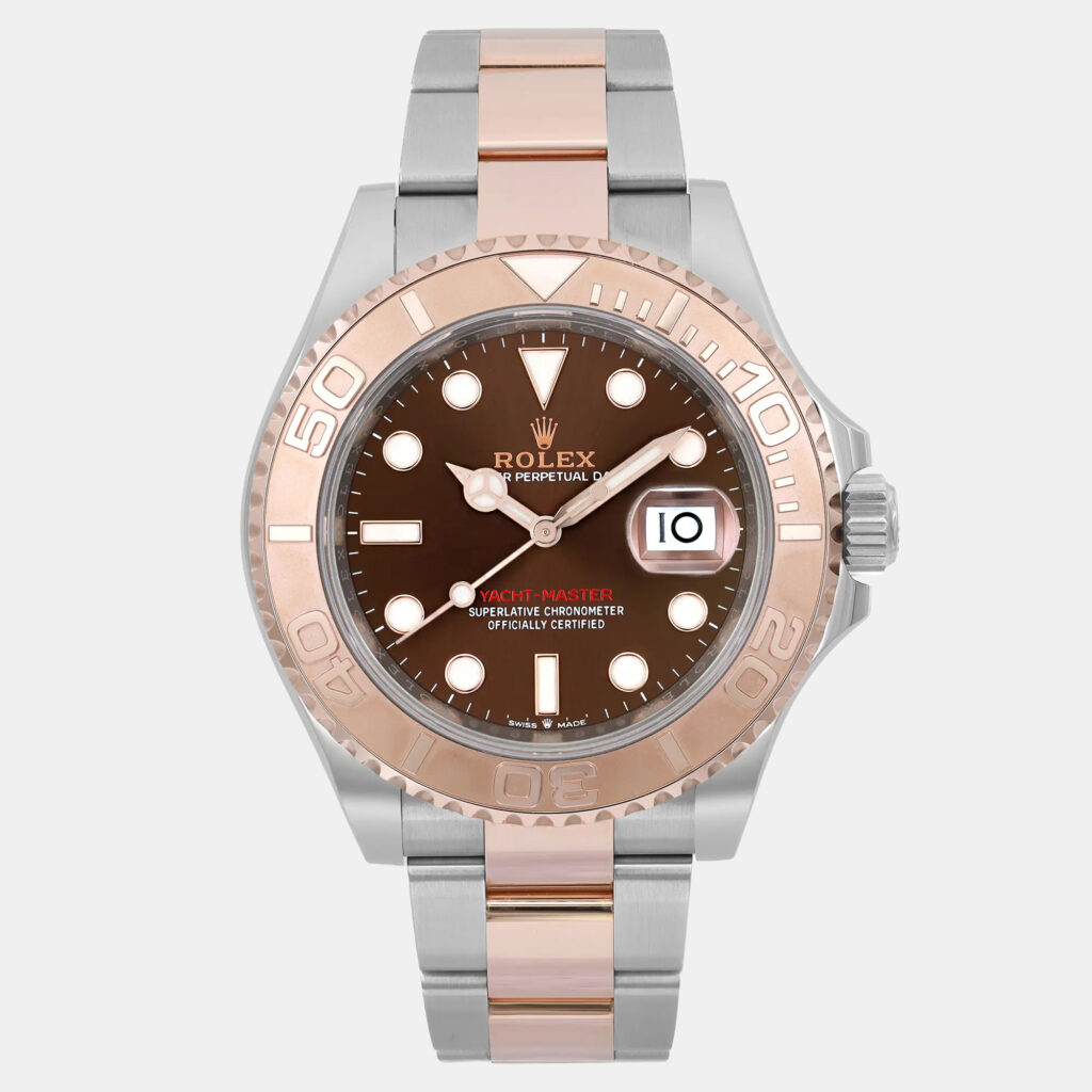 Rolex Yacht Master 126621 Automatic Chocolate Dial 18K Rose Gold Stainless Steel Men's Wristwatch 40 mm Rolex Yacht Master 126621 Automatic Chocolate Dial 18K Rose Gold Stainless Steel Men's Wristwatch 40 mm