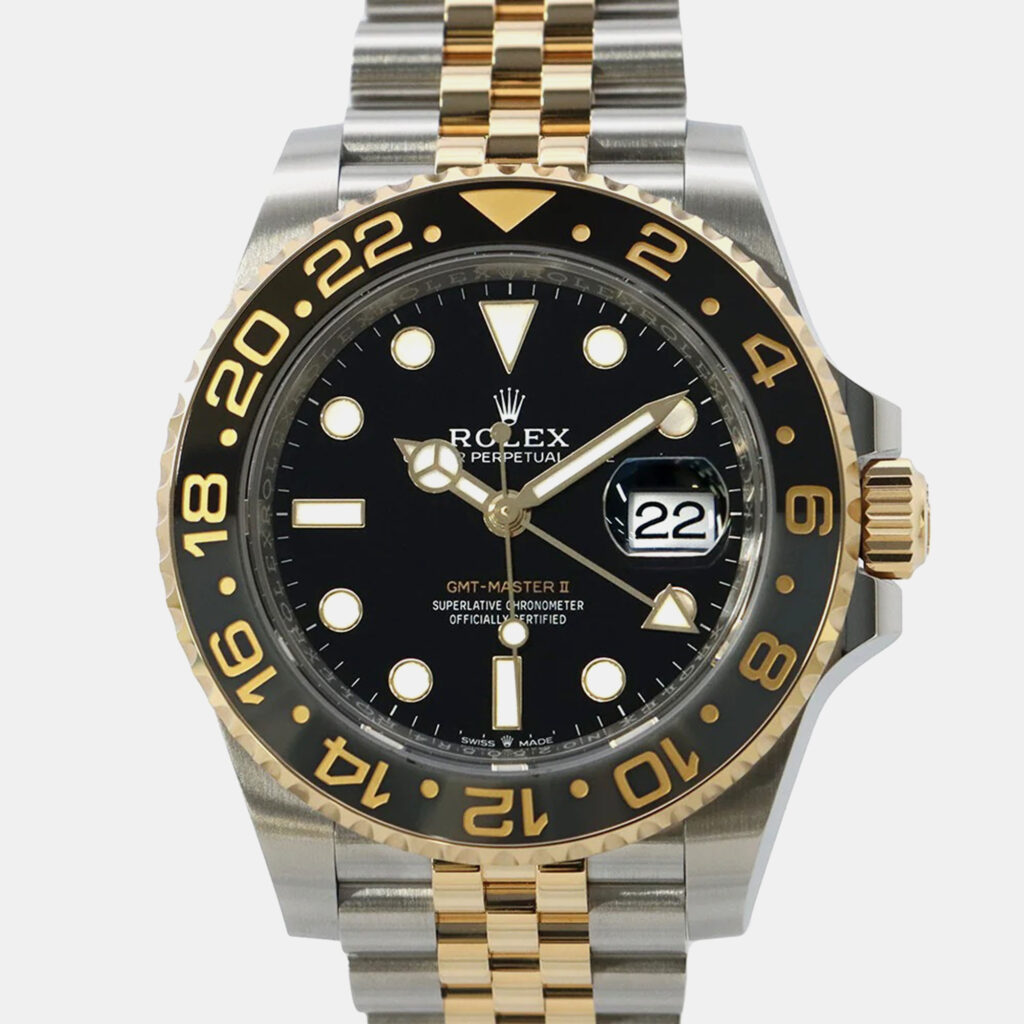 Rolex GMT-Master II 126713GRNR Automatic Black 18k Yellow Gold Stainless Steel Men's Wristwatch 40 mm Rolex GMT-Master II 126713GRNR Automatic Black 18k Yellow Gold Stainless Steel Men's Wristwatch 40 mm