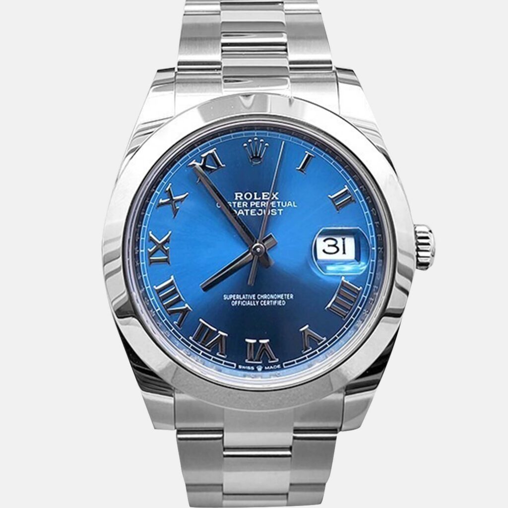 Rolex Datejust 126300 Automatic Blue Stainless Steel Men's Wristwatch 41 mm Rolex Datejust 126300 Automatic Blue Stainless Steel Men's Wristwatch 41 mm