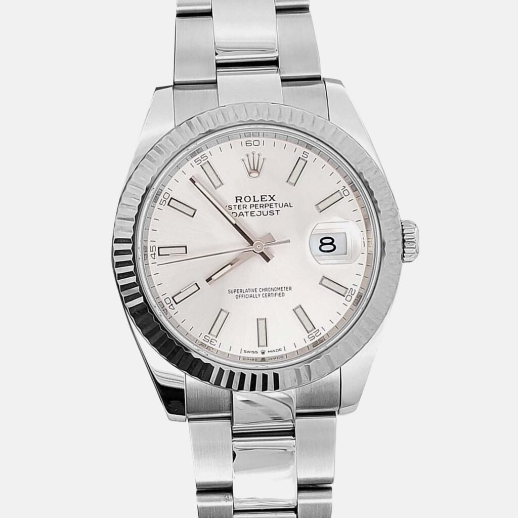 Rolex Datejust 126334 Automatic Silver 18K White Gold Stainless Steel Men’s Wristwatch 41 mm Rolex Datejust 126334 Automatic Silver 18K White Gold Stainless Steel Men’s Wristwatch 41 mm