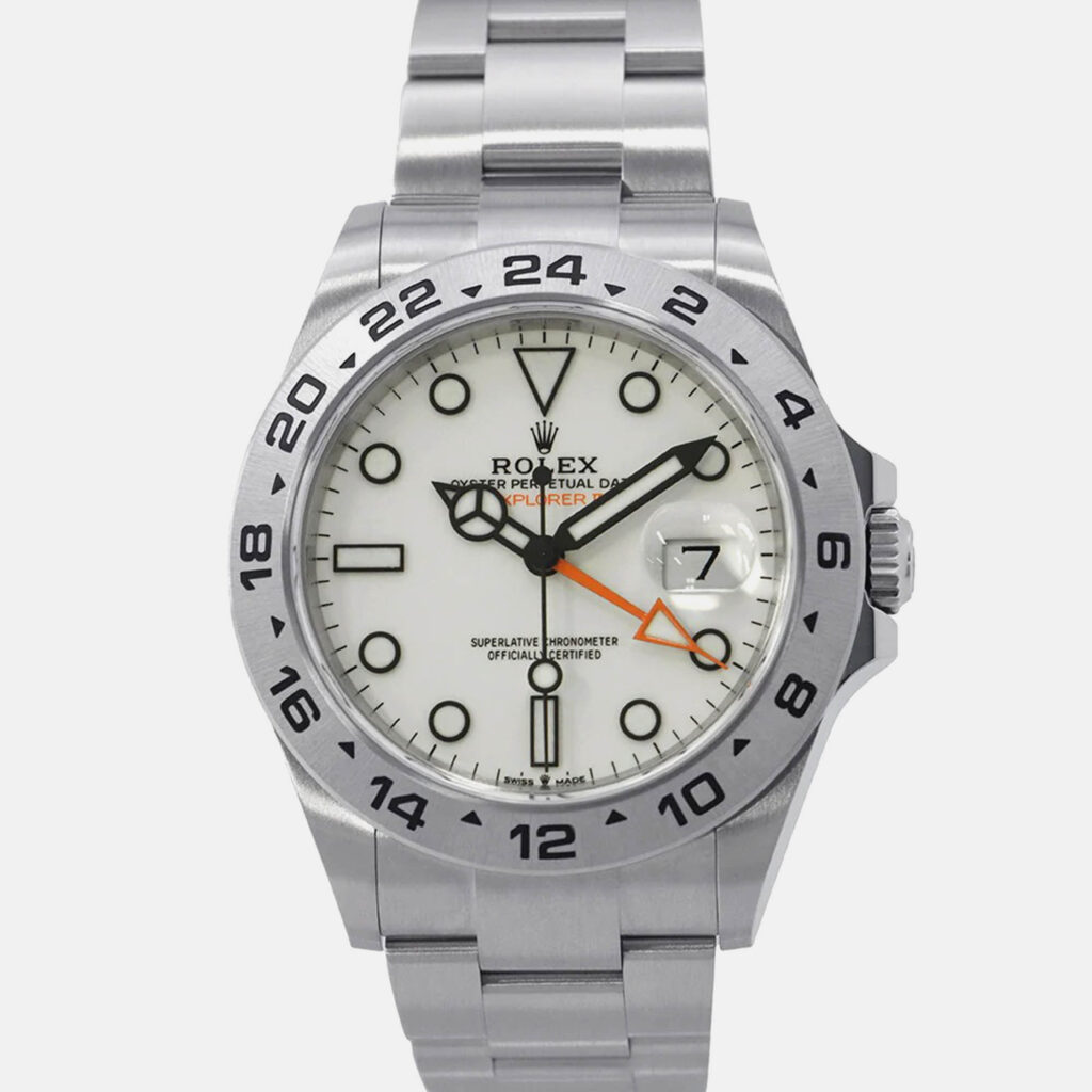Rolex Explorer II 226570 Automatic White Stainless Steel Men's Wristwatch 42 mm Rolex Explorer II 226570 Automatic White Stainless Steel Men's Wristwatch 42 mm