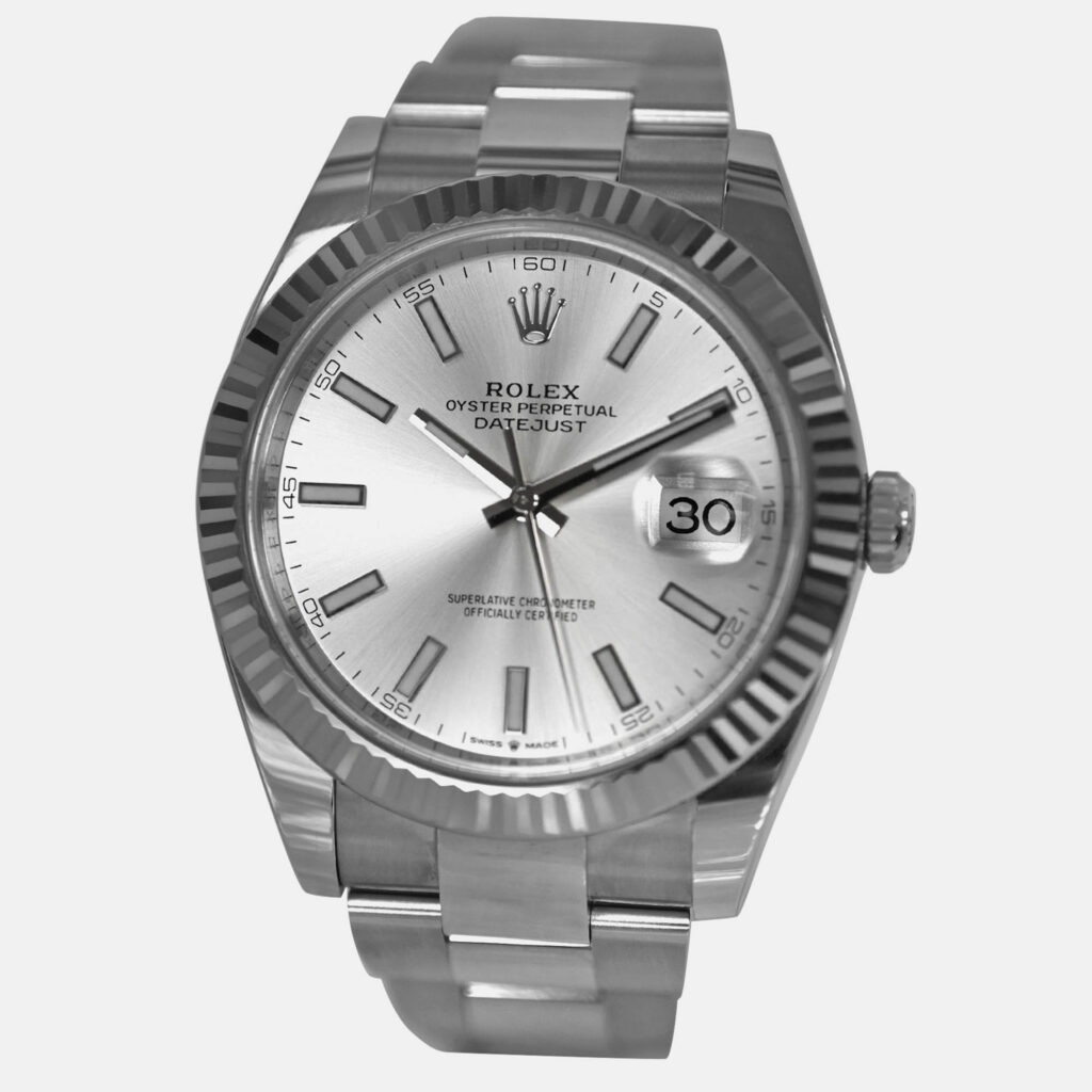 Rolex Datejust 126334 Automatic Silver Stainless Steel 18K White Gold Men’s Wristwatch 41 mm Rolex Datejust 126334 Automatic Silver Stainless Steel 18K White Gold Men’s Wristwatch 41 mm