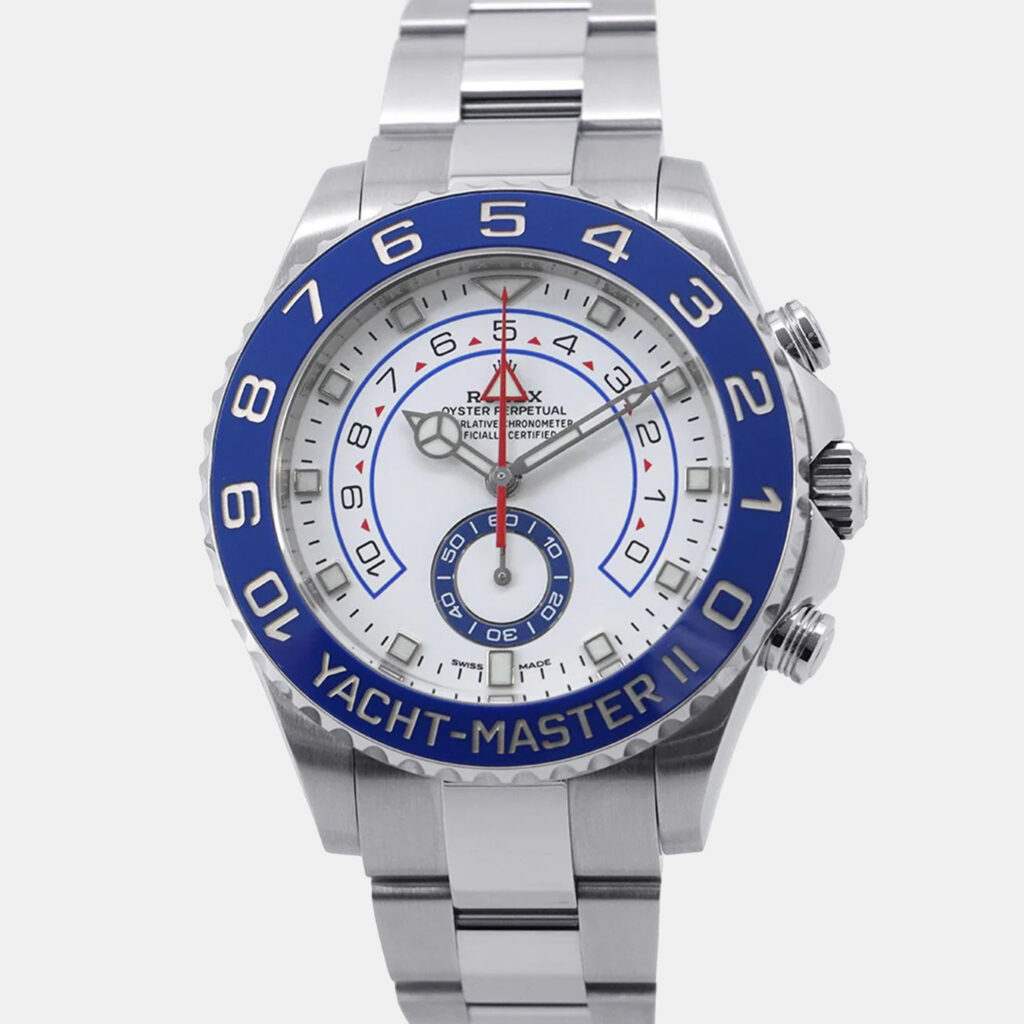 Rolex Yacht-Master II 116680 Automatic White Stainless Steel Men's Wristwatch 44 mm Rolex Yacht-Master II 116680 Automatic White Stainless Steel Men's Wristwatch 44 mm