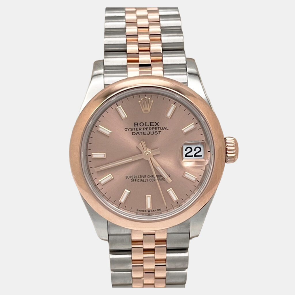 Rolex Datejust 278241 Automatic Pink 18k Rose Gold Stainless Steel Men's Wristwatch 31 mm Rolex Datejust 278241 Automatic Pink 18k Rose Gold Stainless Steel Men's Wristwatch 31 mm