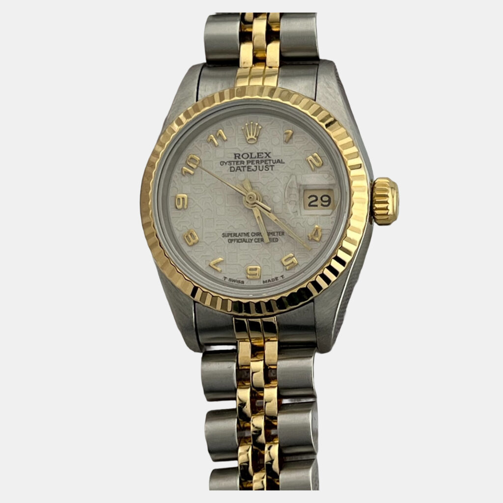 Rolex President Datejust 69173 Automatic Jubilee 18k Yellow Gold Stainless Steel Men's Wristwatch 26 mm Rolex President Datejust 69173 Automatic Jubilee 18k Yellow Gold Stainless Steel Men's Wristwatch 26 mm