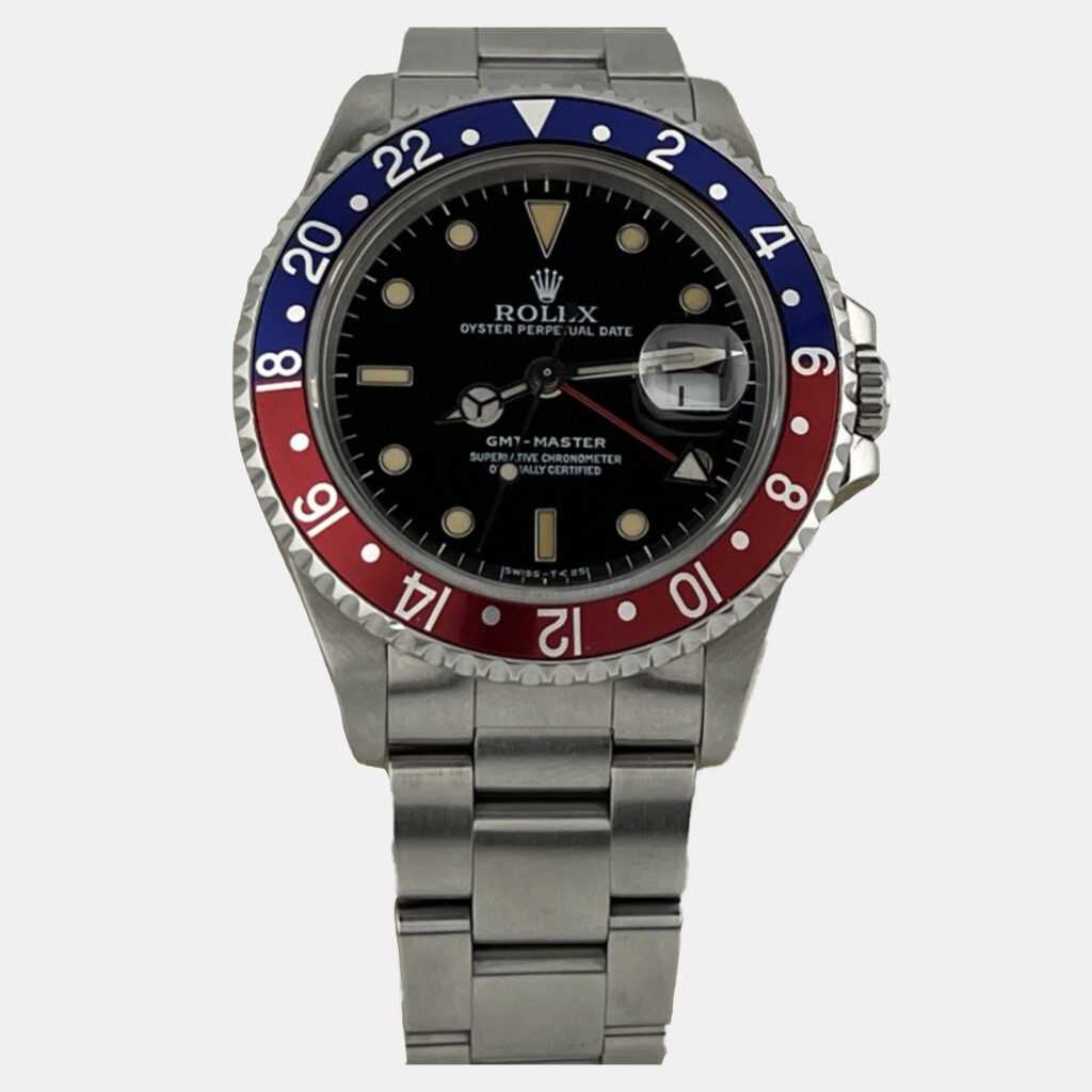Rolex GMT-Master 16700 Automatic Black Stainless Steel Men's Wristwatch 40 mm Rolex GMT-Master 16700 Automatic Black Stainless Steel Men's Wristwatch 40 mm