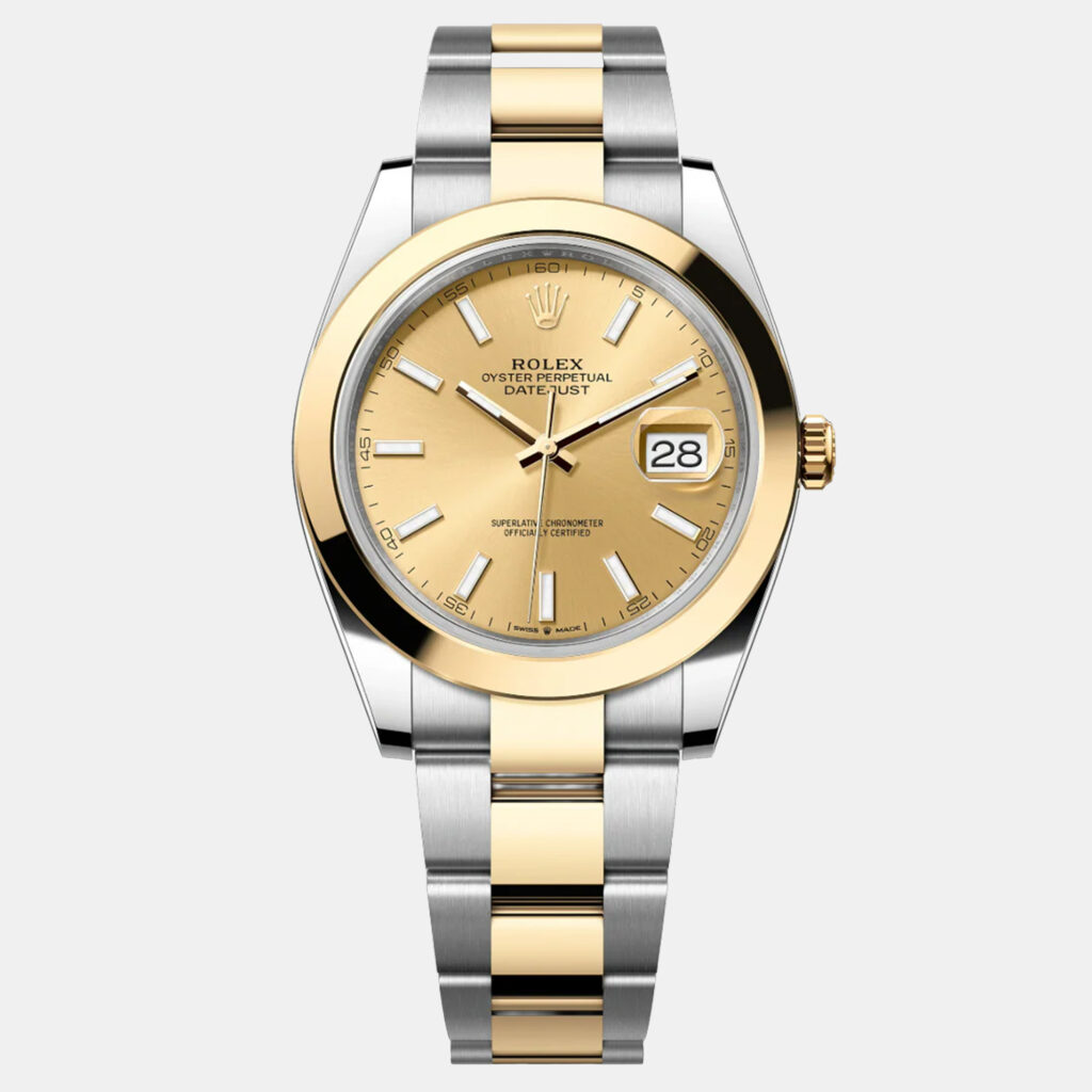 Rolex Datejust 126303-0009 Automatic Champagne 18K Yellow Gold Stainless Steel Men’s Wristwatch 41 mm Rolex Datejust 126303-0009 Automatic Champagne 18K Yellow Gold Stainless Steel Men’s Wristwatch 41 mm