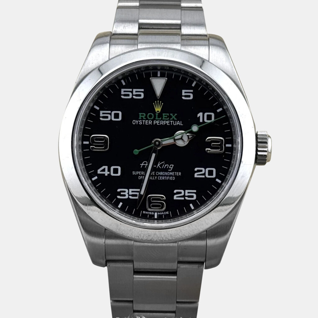 Rolex Air-King 116900 Automatic Black Stainless Steel Men's Wristwatch 40 mm Rolex Air-King 116900 Automatic Black Stainless Steel Men's Wristwatch 40 mm