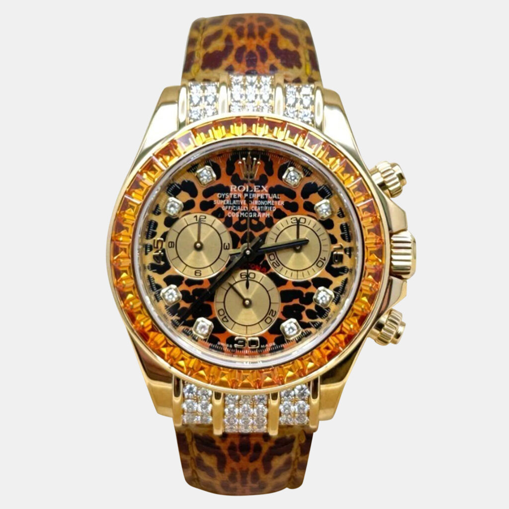 Rolex Cosmograph Daytona 116598SACO Automatic Diamond 18K Yellow Gold Men's Wristwatch 40 mm Rolex Cosmograph Daytona 116598SACO Automatic Diamond 18K Yellow Gold Men's Wristwatch 40 mm