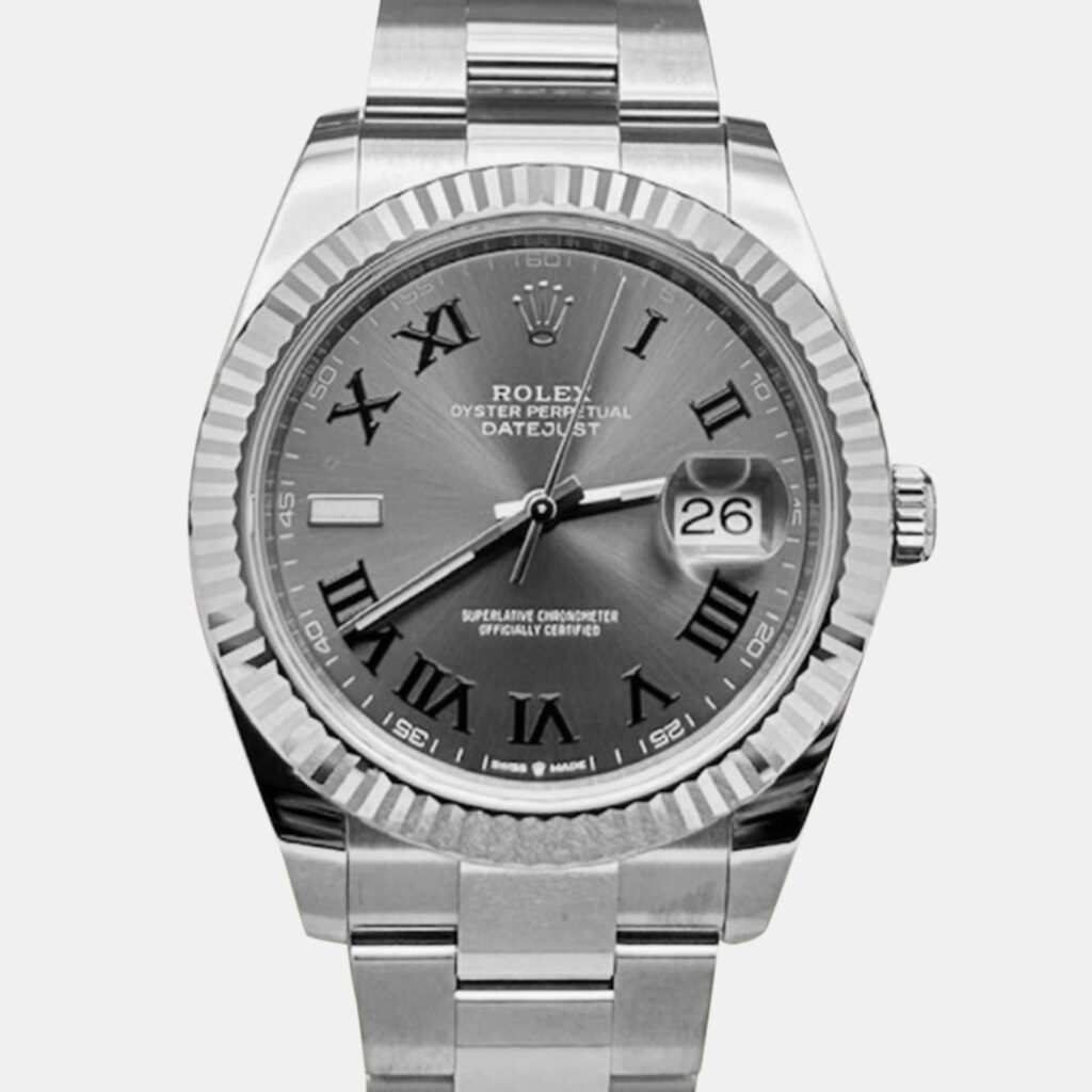 Rolex Datejust 126334 Automatic Slate 18K White Gold Stainless Steel Men's Wristwatch 41 mm Rolex Datejust 126334 Automatic Slate 18K White Gold Stainless Steel Men's Wristwatch 41 mm