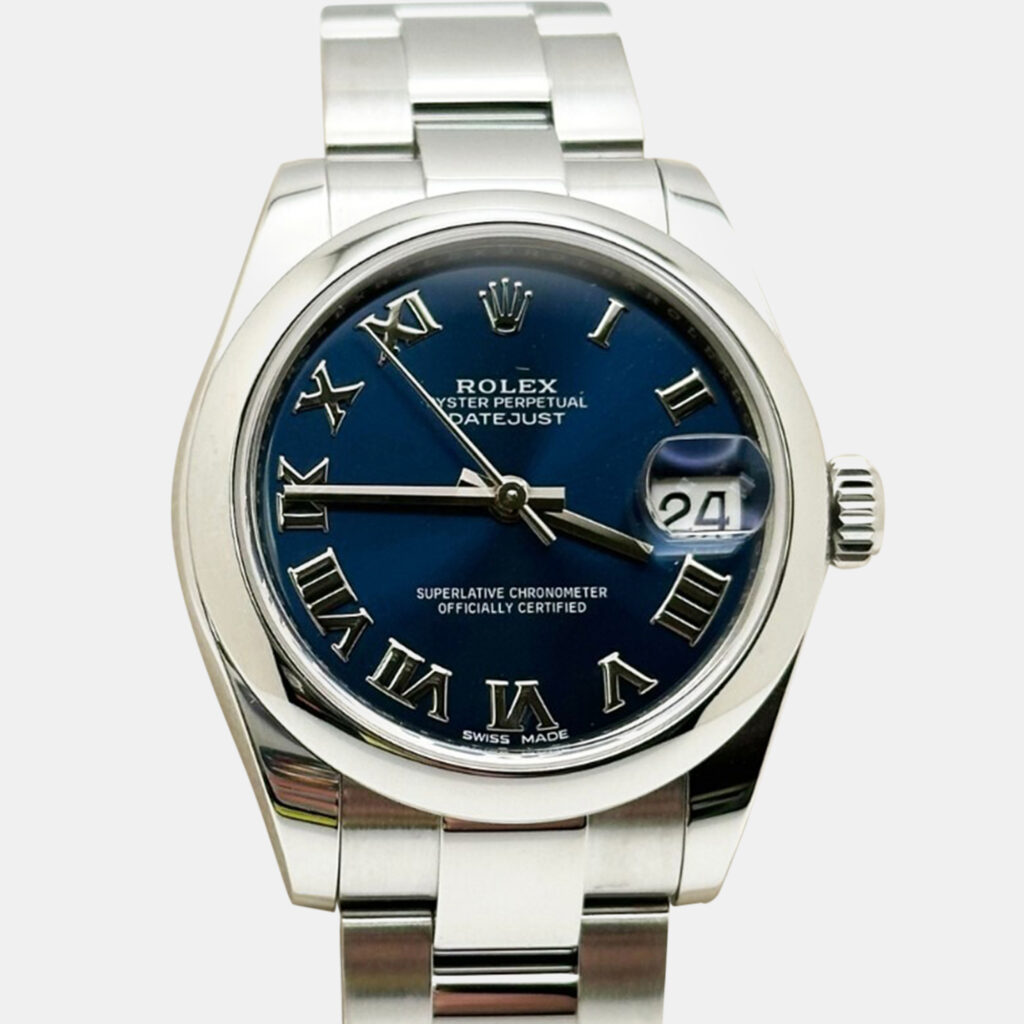 Rolex Datejust 178240 Automatic Blue Stainless Steel Men's Wristwatch 31 mm Rolex Datejust 178240 Automatic Blue Stainless Steel Men's Wristwatch 31 mm