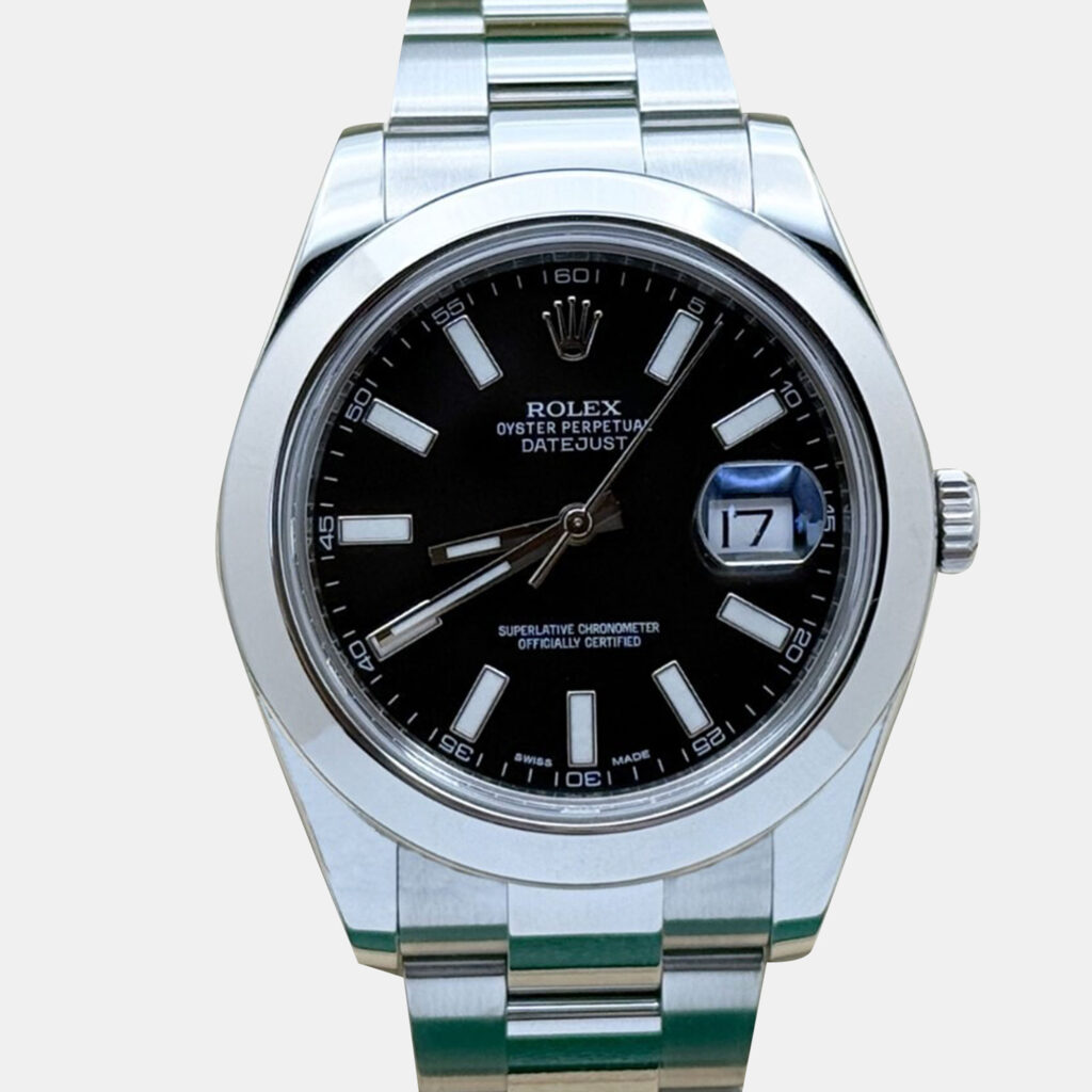 Rolex Datejust II 116300 Automatic Black Stainless Steel Men's Wristwatch 41 mm Rolex Datejust II 116300 Automatic Black Stainless Steel Men's Wristwatch 41 mm