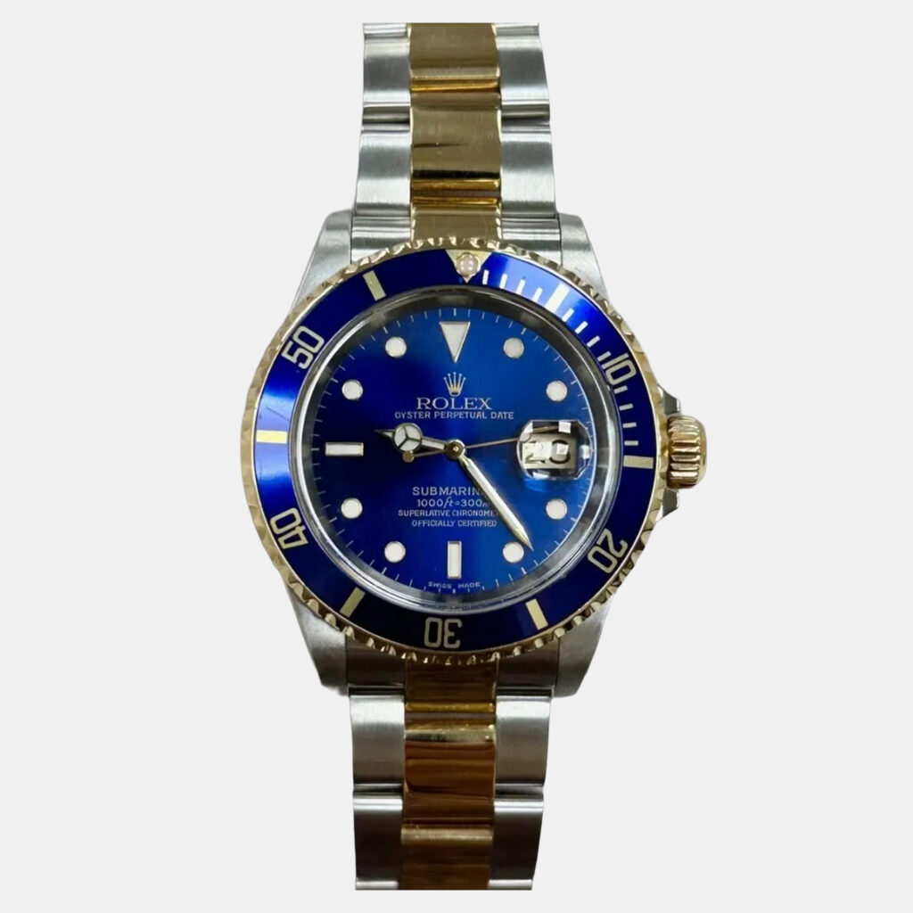 Rolex Submariner 16613 Automatic Blue 18K Yellow Gold & Stainless Steel Men's Wristwatch 40mm Rolex Submariner 16613 Automatic Blue 18K Yellow Gold & Stainless Steel Men's Wristwatch 40mm