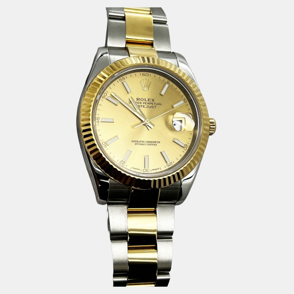 Rolex Datejust 126333 Automatic Champagne 18K Yellow Gold & Stainless Steel Men's Wristwatch 41mm Rolex Datejust 126333 Automatic Champagne 18K Yellow Gold & Stainless Steel Men's Wristwatch 41mm