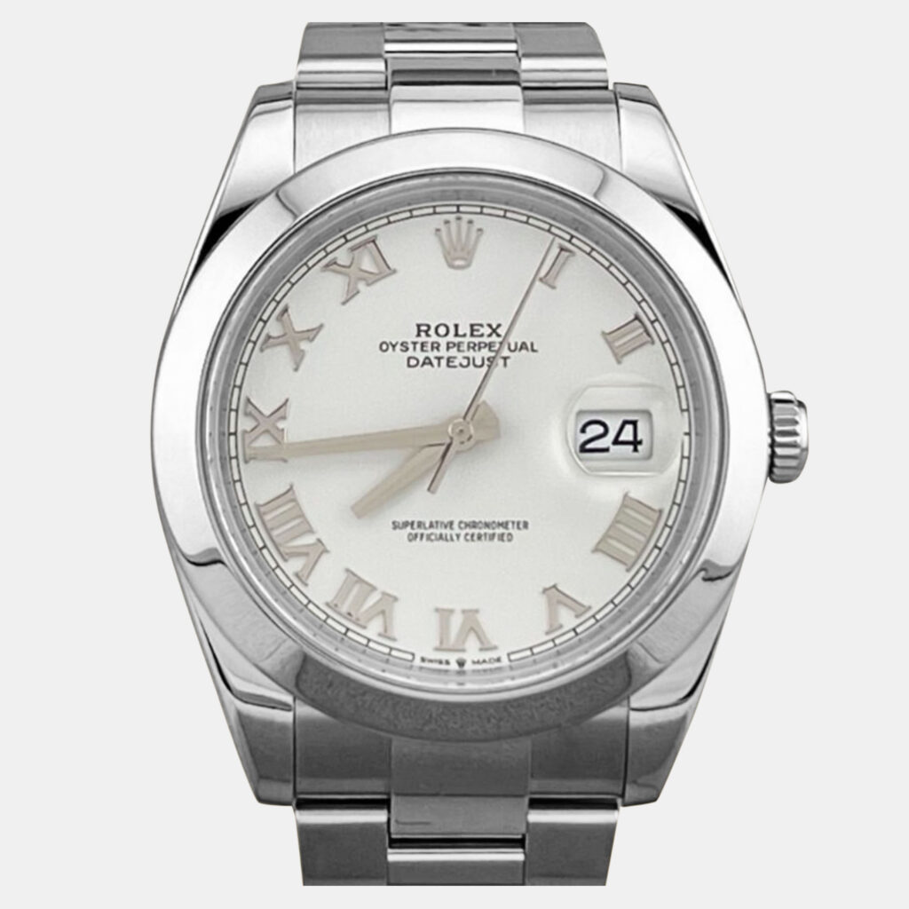 Rolex Datejust 126300 Automatic White Stainless Steel Men's Wristwatch 41 mm Rolex Datejust 126300 Automatic White Stainless Steel Men's Wristwatch 41 mm