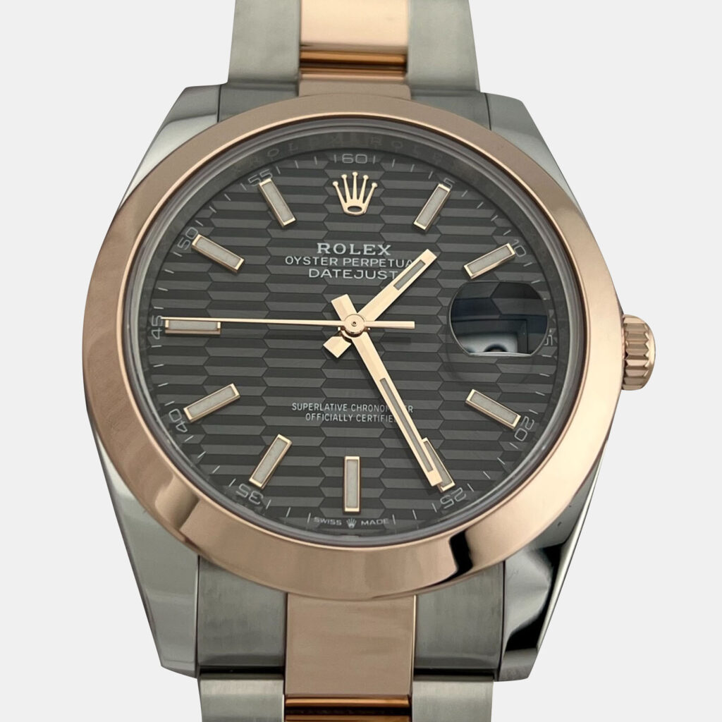 Rolex Datejust 126301 Automatic Rhodium 18K Rose Gold Stainless Steel Men's Wristwatch 41 mm Rolex Datejust 126301 Automatic Rhodium 18K Rose Gold Stainless Steel Men's Wristwatch 41 mm