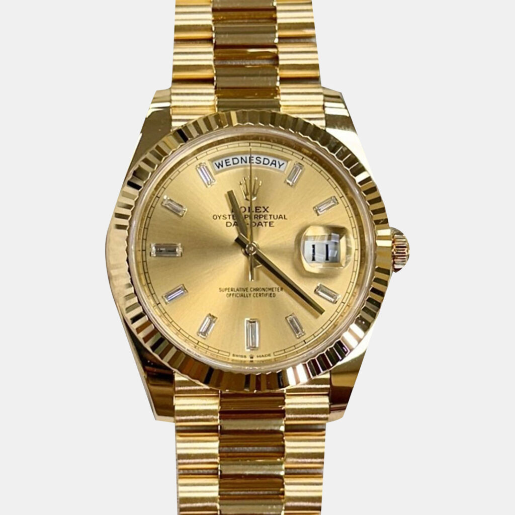 Rolex President Day-Date 228238 Automatic 18K Yellow Gold Men's Wristwatch 40 mm Rolex President Day-Date 228238 Automatic 18K Yellow Gold Men's Wristwatch 40 mm