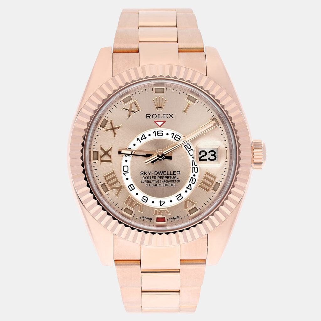 Rolex Sky-Dweller 326935 Automatic Gold 18k Everose Gold Men's Watch 42 mm Rolex Sky-Dweller 326935 Automatic Gold 18k Everose Gold Men's Watch 42 mm