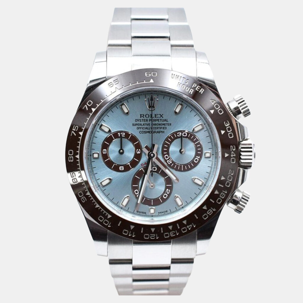 Rolex Daytona 116506 Automatic Ice Blue Platinum Men's Wristwatch 40 mm Rolex Daytona 116506 Automatic Ice Blue Platinum Men's Wristwatch 40 mm