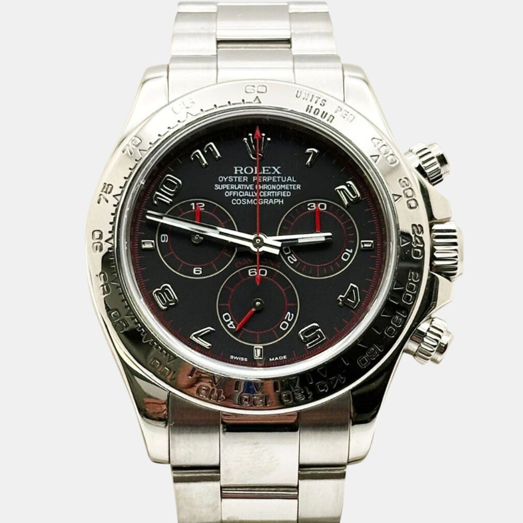 Rolex Cosmograph Daytona 116509 Automatic Black Dial 18K White Gold Men's Wristwatch 40mm Rolex Cosmograph Daytona 116509 Automatic Black Dial 18K White Gold Men's Wristwatch 40mm