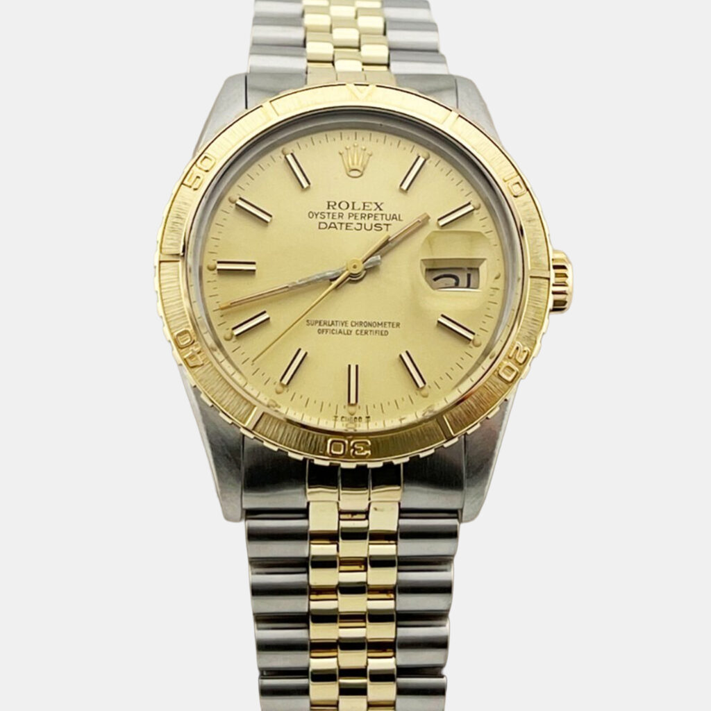 Rolex Datejust Turn-O-Graph 16253 Automatic 14K Yellow Gold Stainless Steel Men's Wristwatch 36mm Rolex Datejust Turn-O-Graph 16253 Automatic 14K Yellow Gold Stainless Steel Men's Wristwatch 36mm