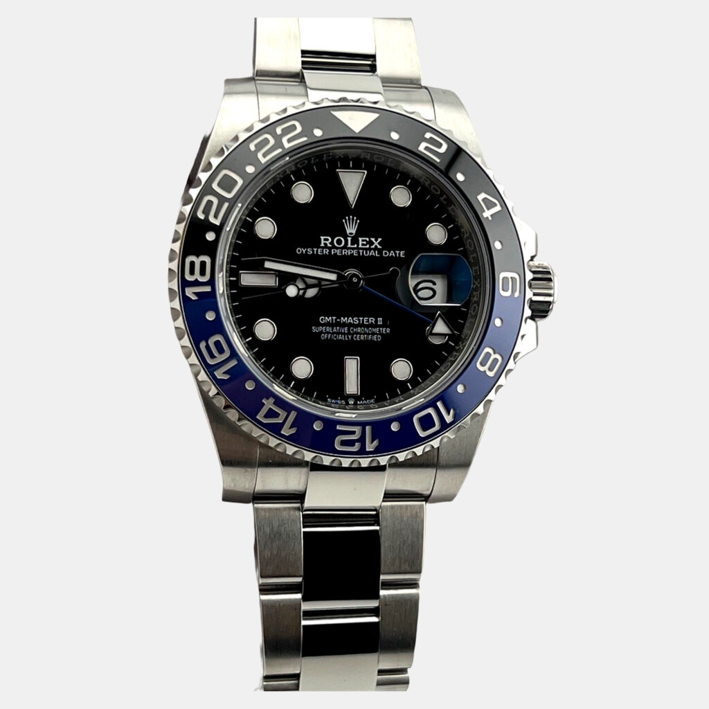 Rolex GMT-Master II 'Batman' 126710BLNR Automatic Black Dial Stainless Steel Men's Wristwatch 40 mm Rolex GMT-Master II 'Batman' 126710BLNR Automatic Black Dial Stainless Steel Men's Wristwatch 40 mm