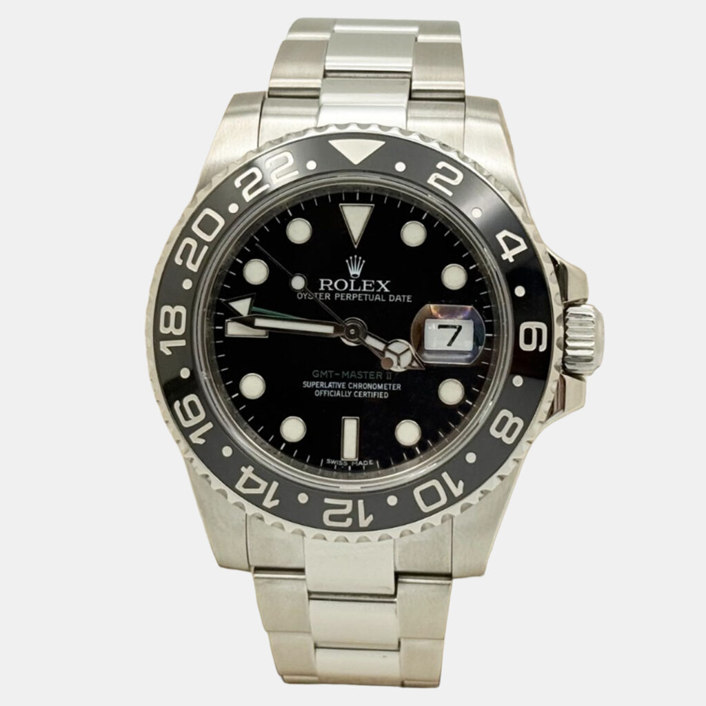 Rolex GMT-Master II 116710LN Automatic Black Dial Stainless Steel Men's Wristwatch 40 mm Rolex GMT-Master II 116710LN Automatic Black Dial Stainless Steel Men's Wristwatch 40 mm