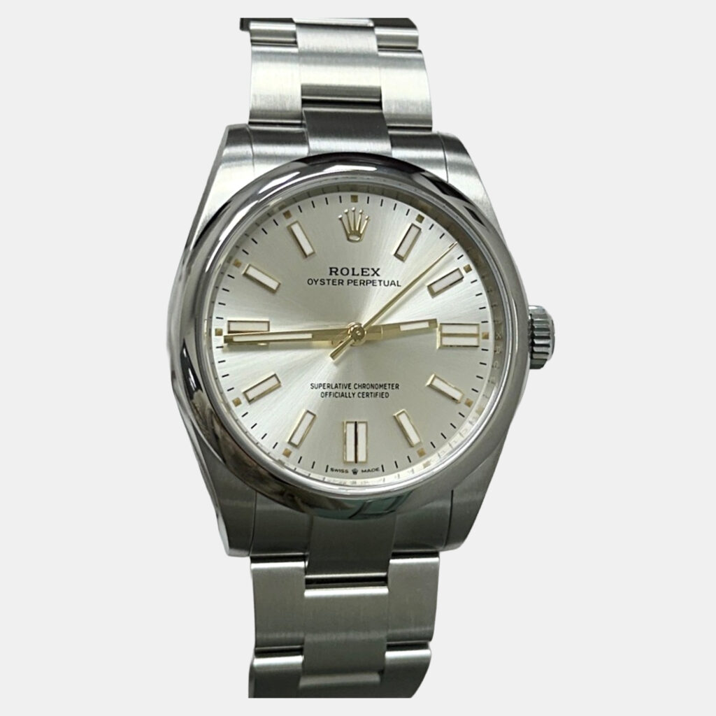 Rolex Oyster Perpetual 134300 Automatic Silver Dial Stainless Steel Men's Wristwatch 41 mm Rolex Oyster Perpetual 134300 Automatic Silver Dial Stainless Steel Men's Wristwatch 41 mm