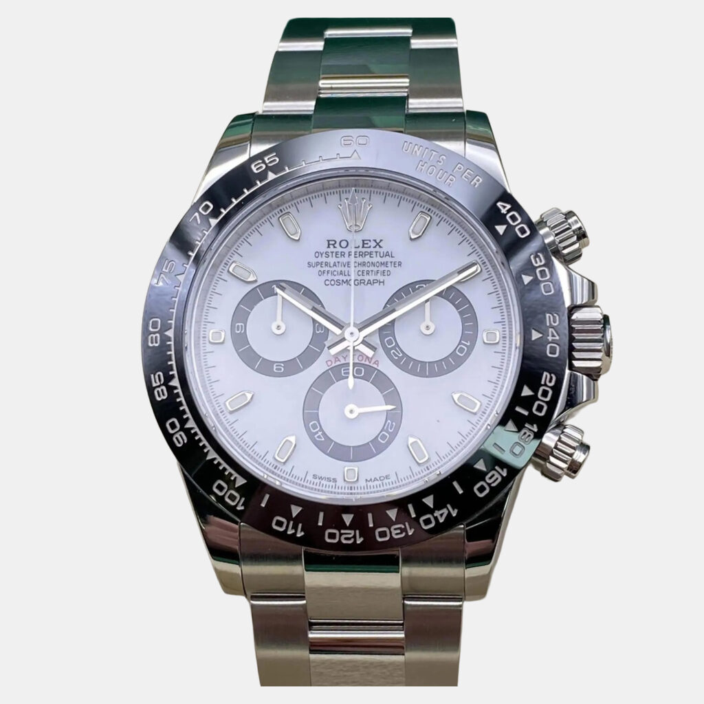 Rolex Cosmograph Daytona 116500LN Automatic Chronograph White Dial Stainless Steel Ceramic Men's Wristwatch 40mm Rolex Cosmograph Daytona 116500LN Automatic Chronograph White Dial Stainless Steel Ceramic Men's Wristwatch 40mm