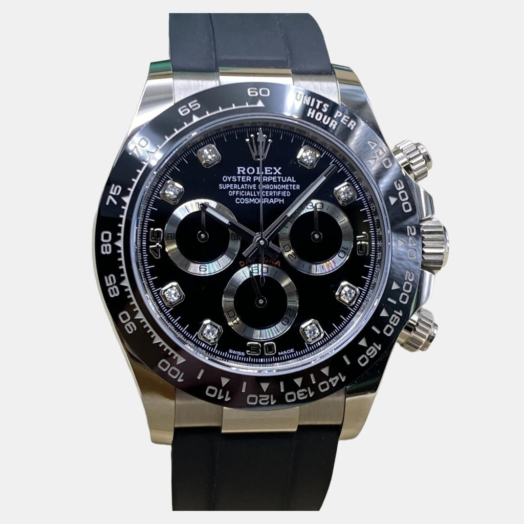 Rolex Cosmograph Daytona 116519LN Automatic Chronograph Black Dial White Gold Ceramic Men's Wristwatch 40mm Rolex Cosmograph Daytona 116519LN Automatic Chronograph Black Dial White Gold Ceramic Men's Wristwatch 40mm