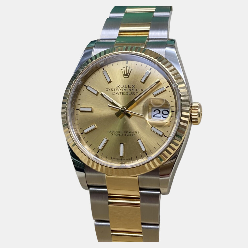 Rolex Datejust 126233 Automatic Champagne Dial 18k Yellow Gold Stainless Steel Men's Wristwatch 36mm Rolex Datejust 126233 Automatic Champagne Dial 18k Yellow Gold Stainless Steel Men's Wristwatch 36mm