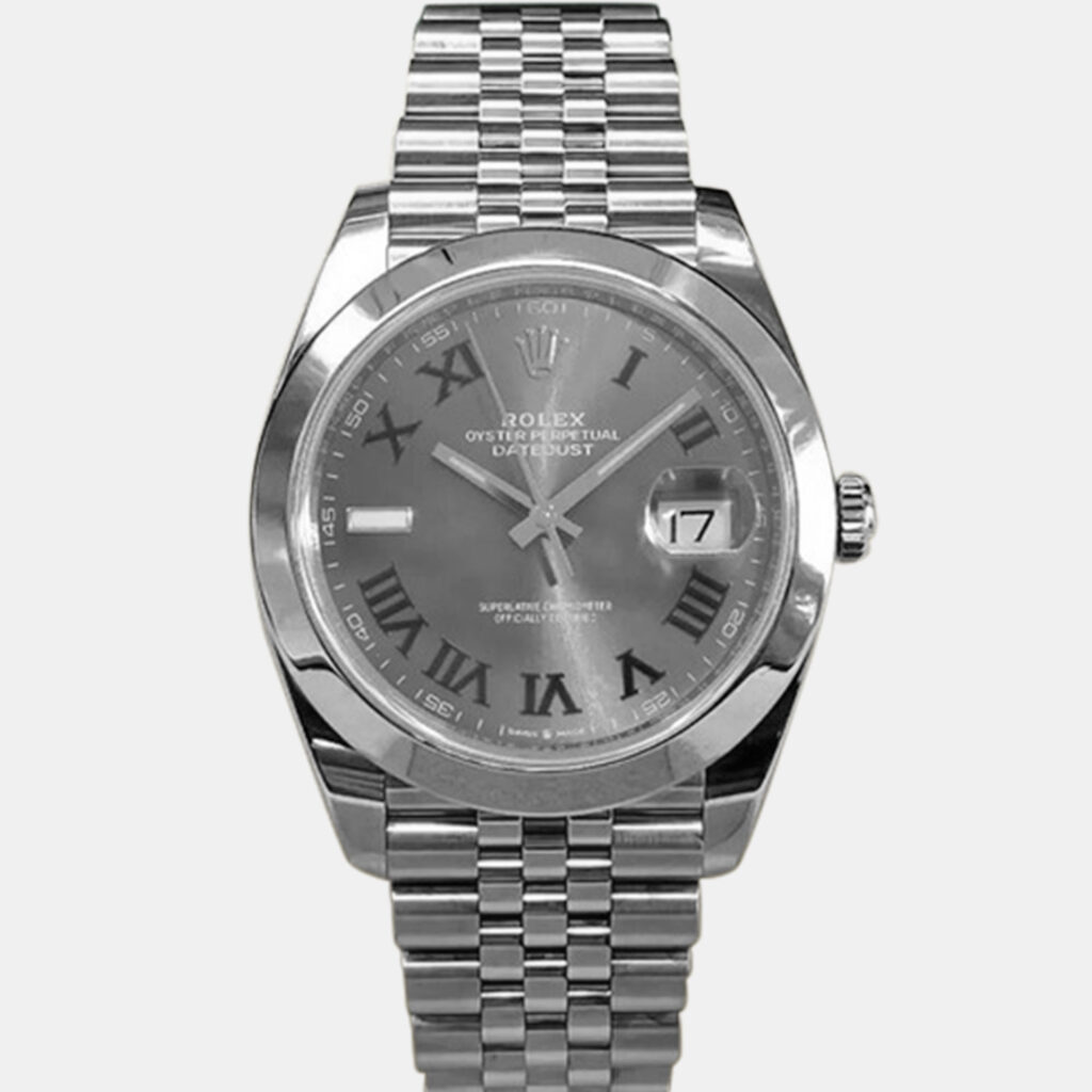 Rolex Datejust 126300 Automatic Wimbledon Dial Stainless Steel Men's Wristwatch 41 mm Rolex Datejust 126300 Automatic Wimbledon Dial Stainless Steel Men's Wristwatch 41 mm
