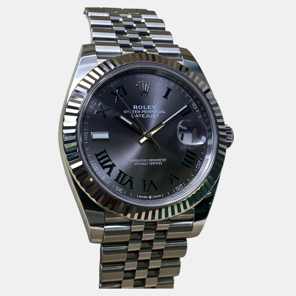 Rolex Datejust 126334 Automatic Wimbledon Dial Stainless Steel 18k White Gold Men's Wristwatch 41mm Rolex Datejust 126334 Automatic Wimbledon Dial Stainless Steel 18k White Gold Men's Wristwatch 41mm