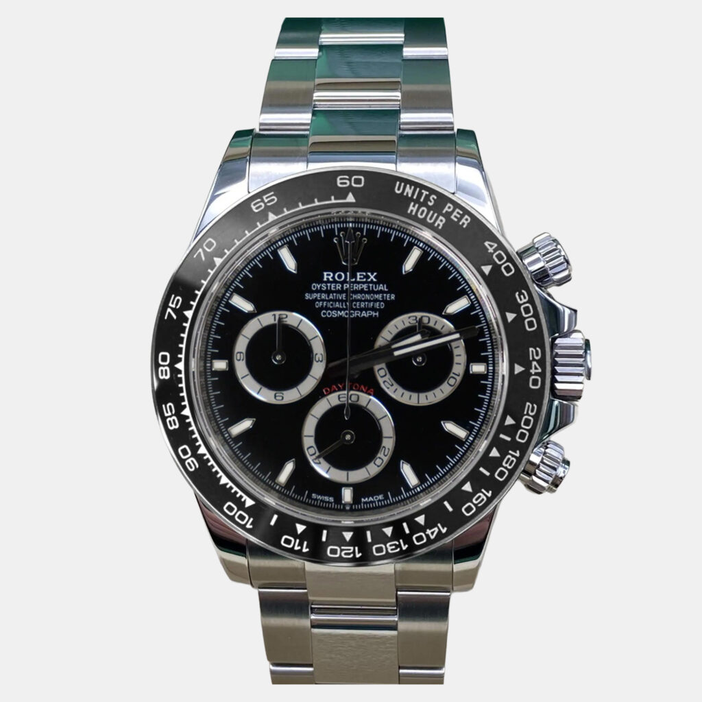 luxury-men-rolex-used-watches-p1244326-006-1.jpg Rolex Cosmograph Daytona 126500LN Automatic Chronograph Black Dial Stainless Steel Ceramic Men's Wristwatch 40mm