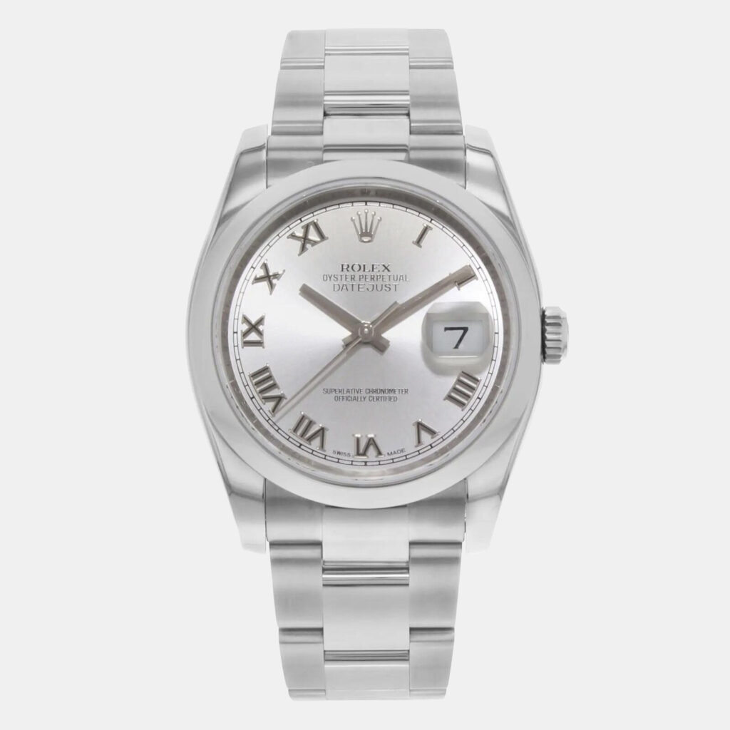 Rolex Datejust 116200 Automatic Silver Dial Stainless Steel Men's Wristwatch 36 mm Rolex Datejust 116200 Automatic Silver Dial Stainless Steel Men's Wristwatch 36 mm