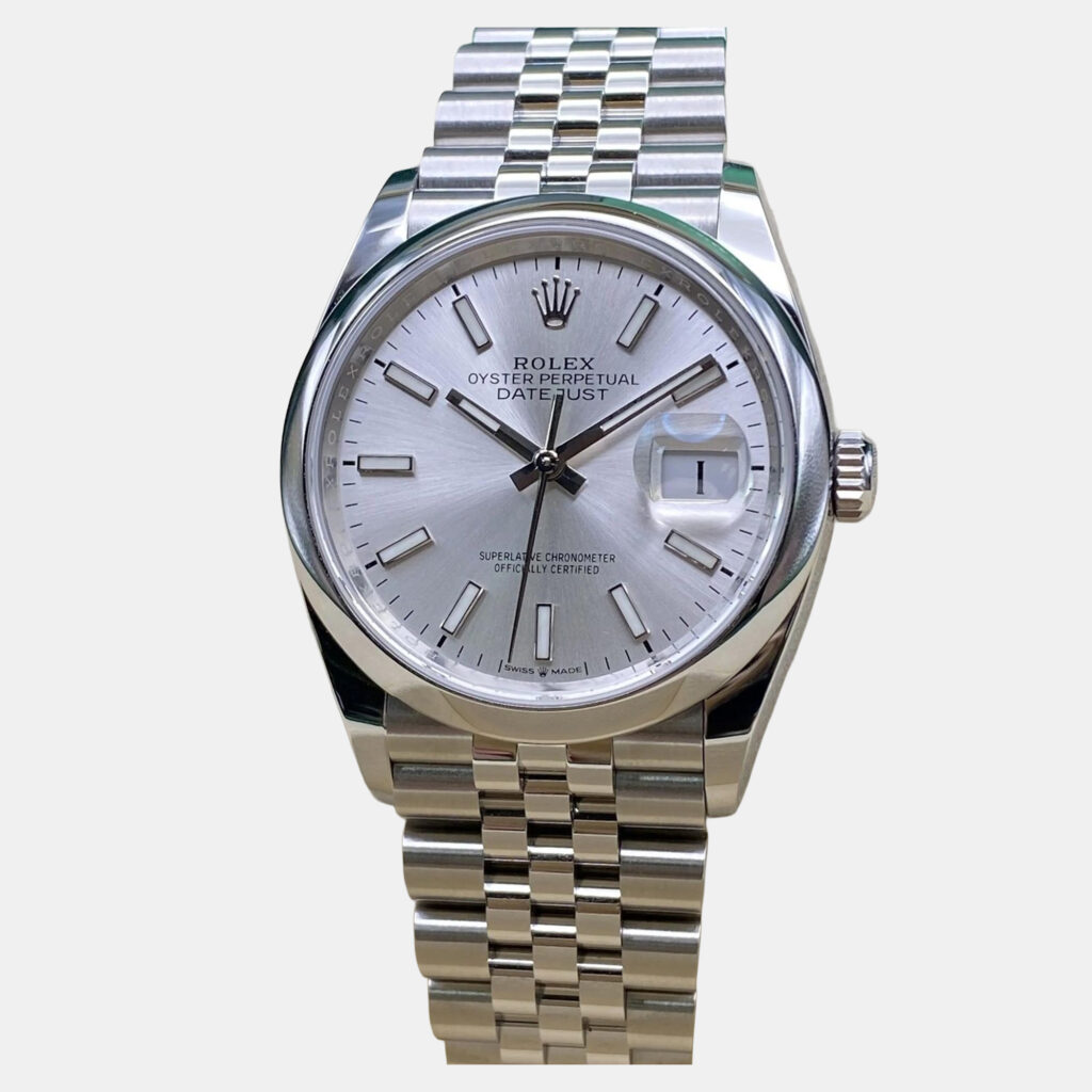 Rolex Datejust 126200 Automatic Silver Dial Stainless Steel Men's Wristwatch 36 mm Rolex Datejust 126200 Automatic Silver Dial Stainless Steel Men's Wristwatch 36 mm