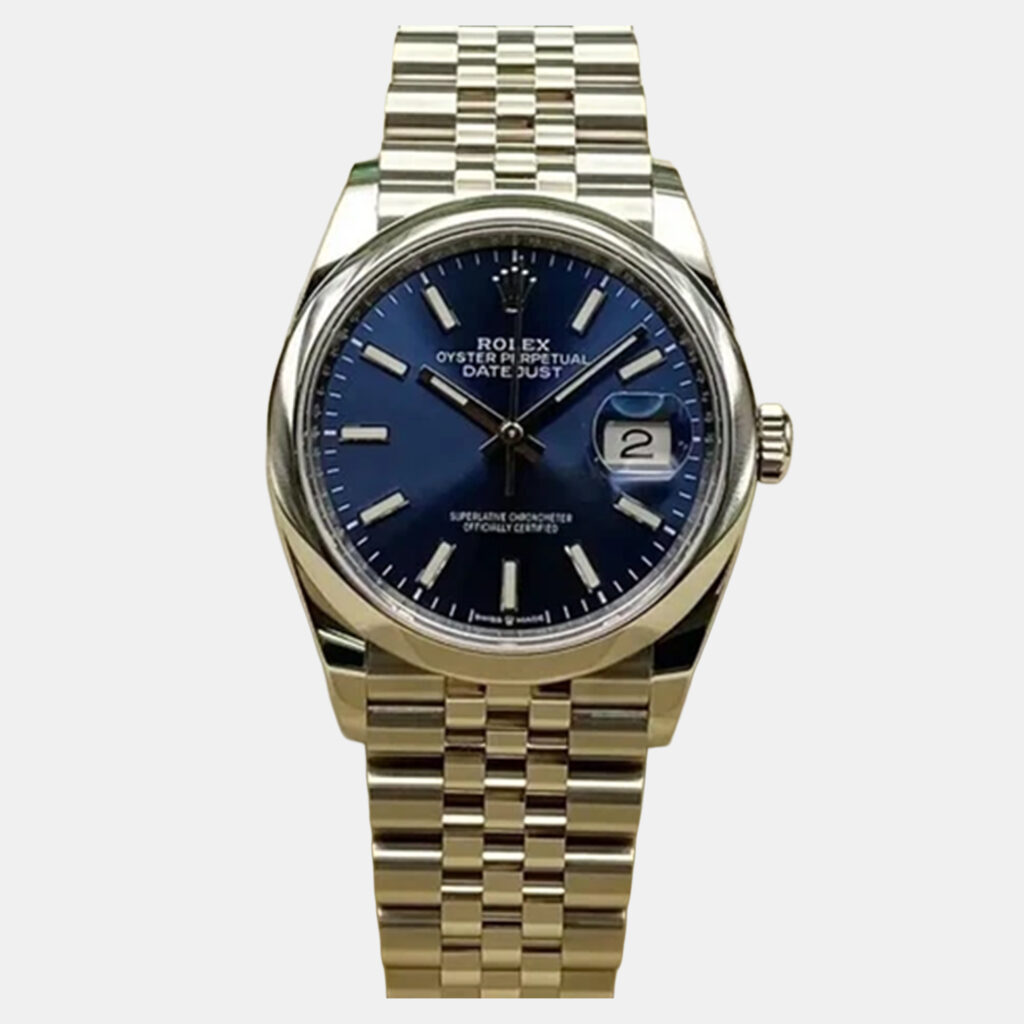Rolex Datejust 126200 Automatic Blue Dial Stainless Steel Men's Wristwatch 36 mm Rolex Datejust 126200 Automatic Blue Dial Stainless Steel Men's Wristwatch 36 mm