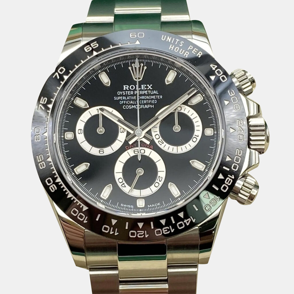 Rolex Cosmograph Daytona 116500LN Automatic Chronograph Black Dial Stainless Steel Ceramic Men's Wristwatch 40 mm